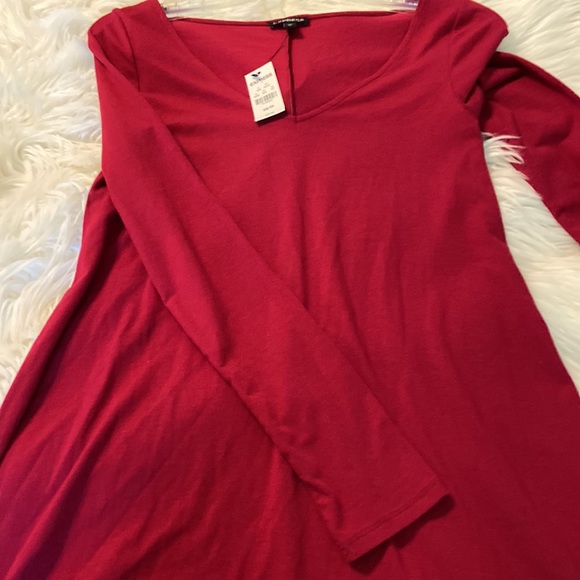 Express Dress 👗 size XS with long sleeve long 30” bust 30” brand new with tag - Picture 6 of 6